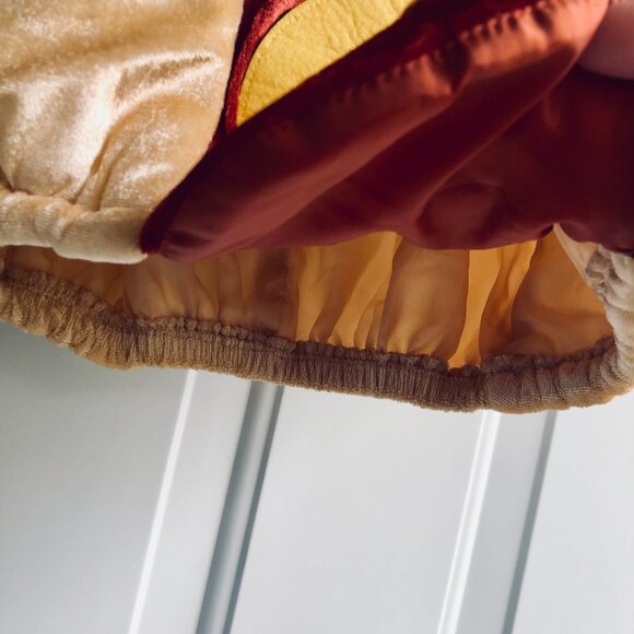 Amscan Baby Hot Dog Costume 12-24M Kid Toddler Halloween Food Bun Mustard Weiner - Picture 2 of 5